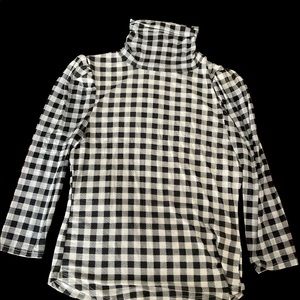 Checkered blouse